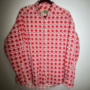 Cow-Checkered Button Down